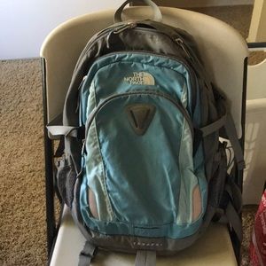 North face backpack